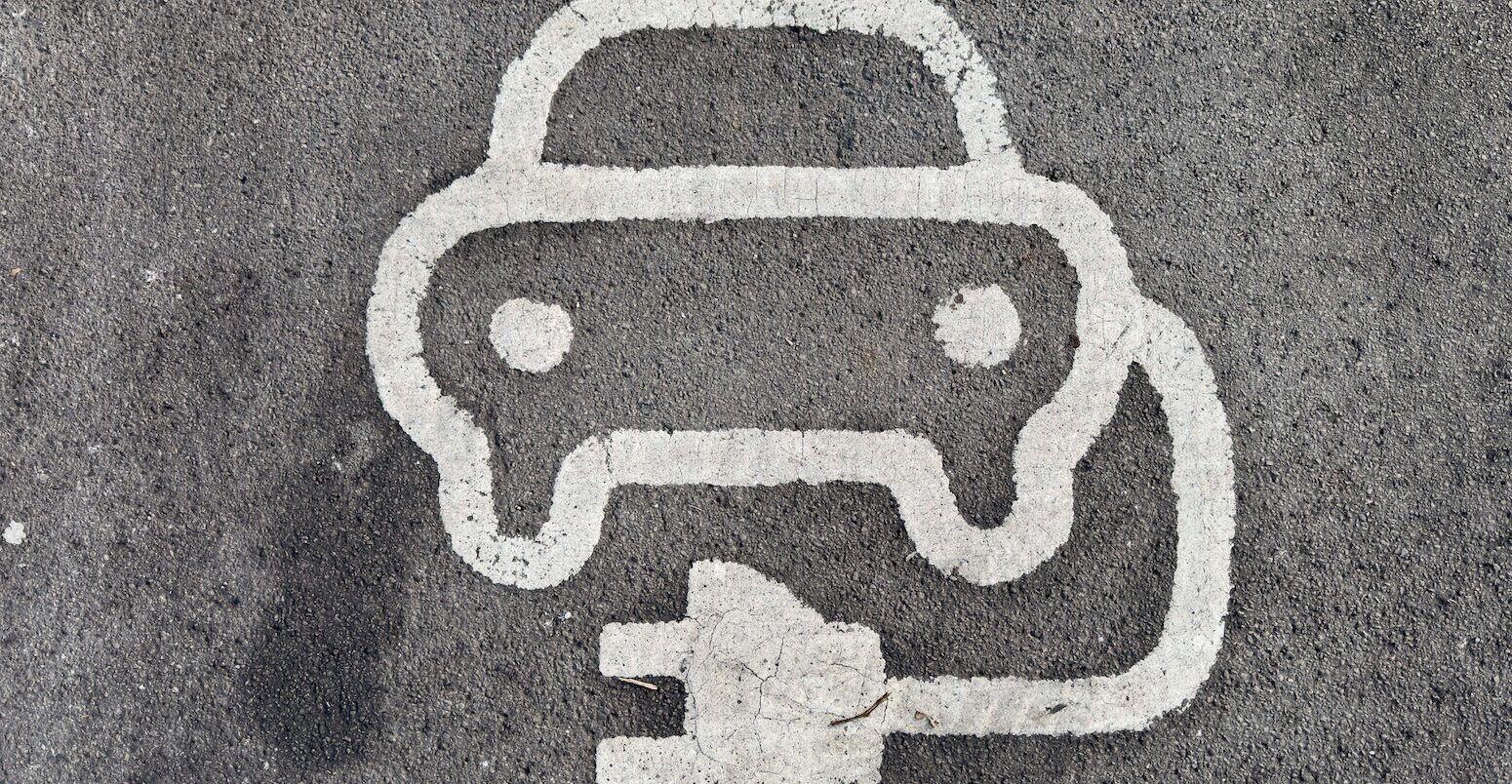 Charging bay for electric vehicles.