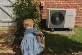 UK home with a heat pump.