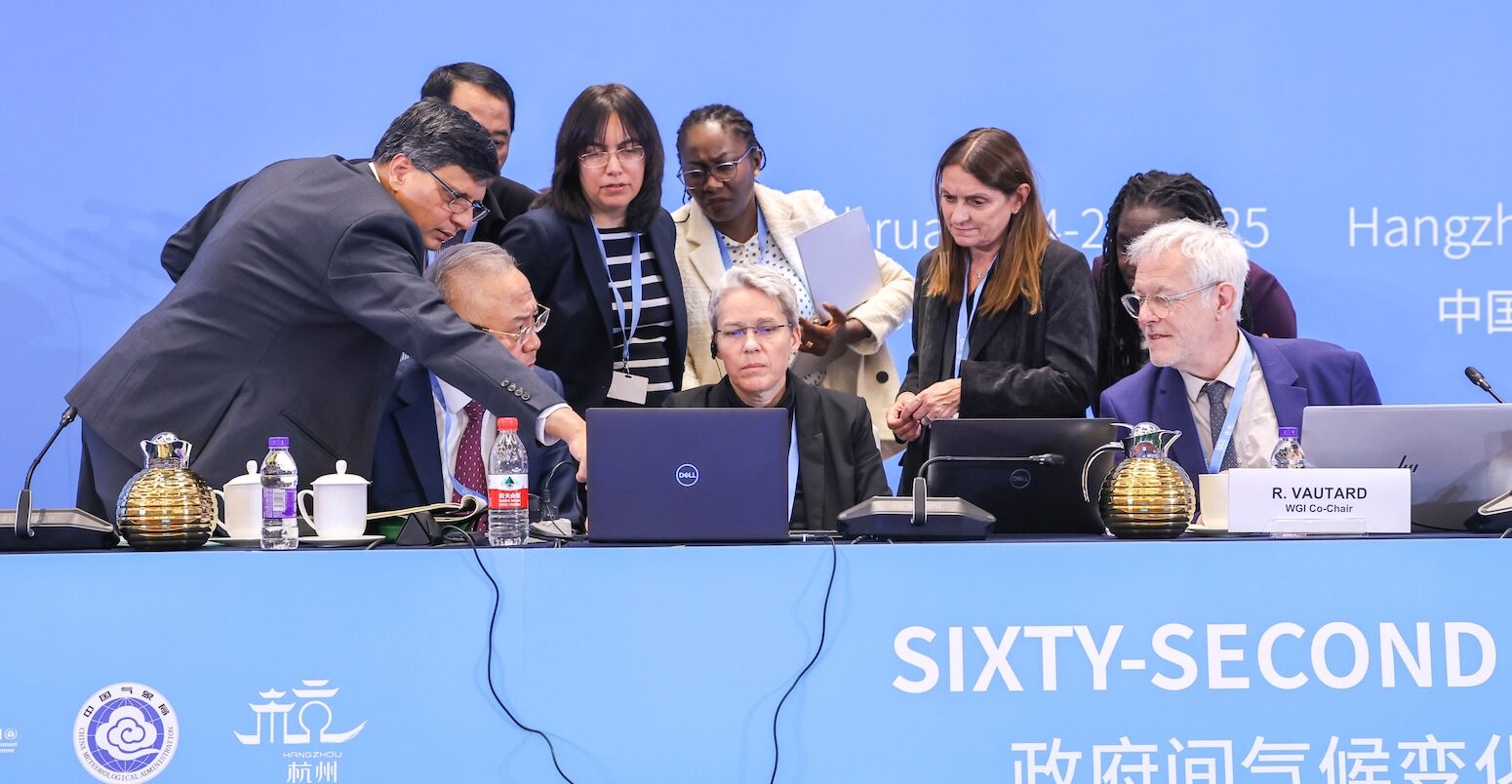 Delegates at the IPCC-62 meeting in Hangzhou, China on 26 February 2025.